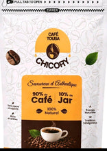 Lade das Bild in den Galerie-Viewer, Chicory Café Touba 90% Café 10% Jar 100% Naturel Sans Sucre Riche en Arômes Energie Naturelle Tradition Sénégalaise

