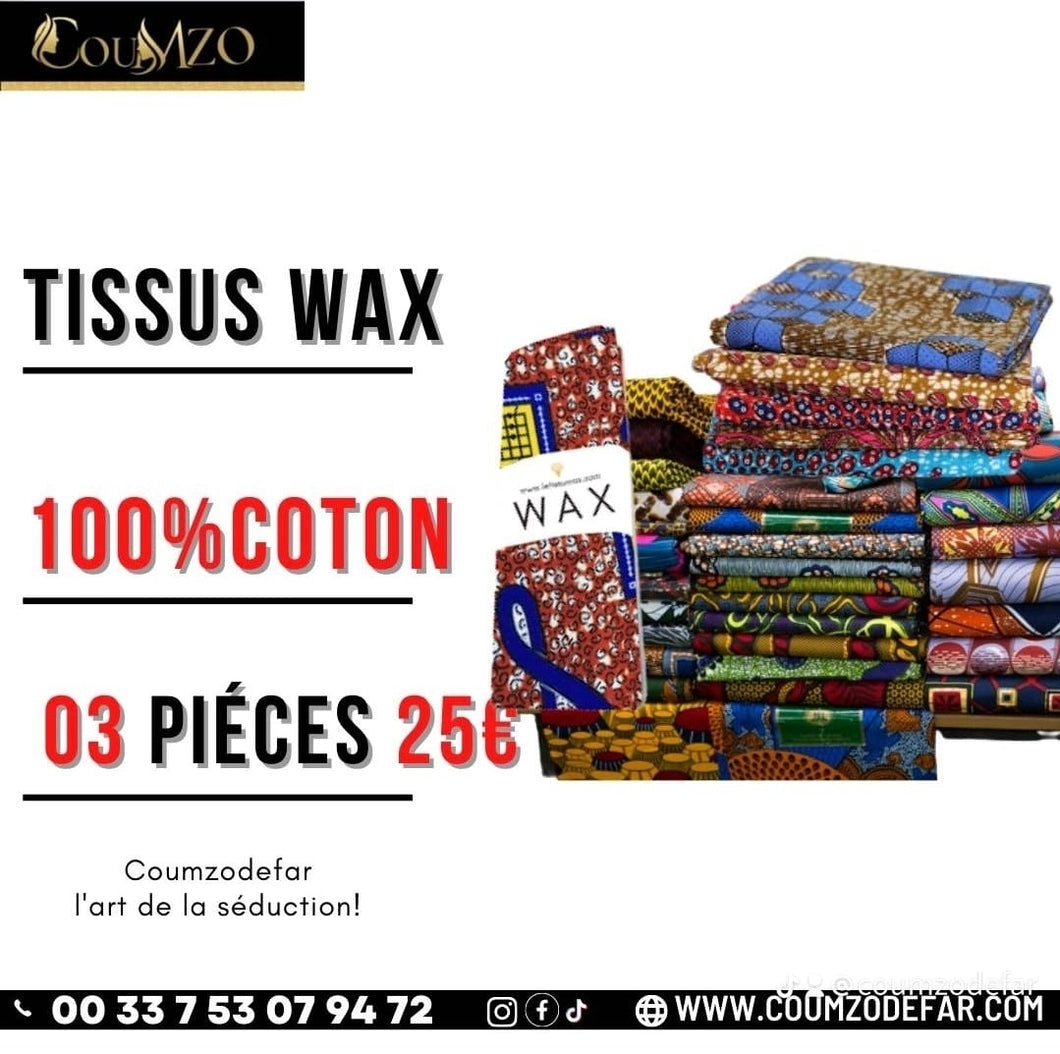 Wax 100% coton