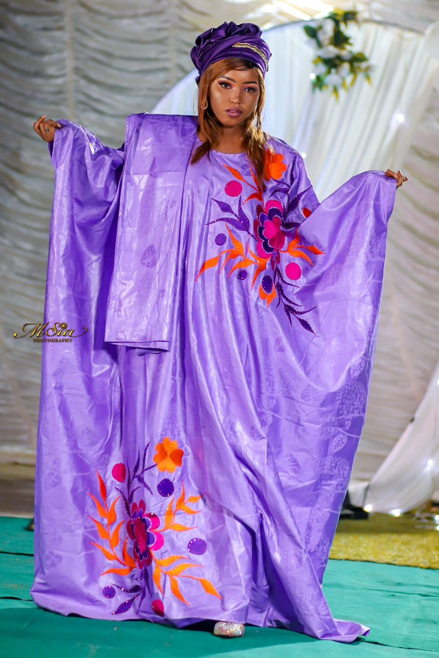 Grand boubou bazin