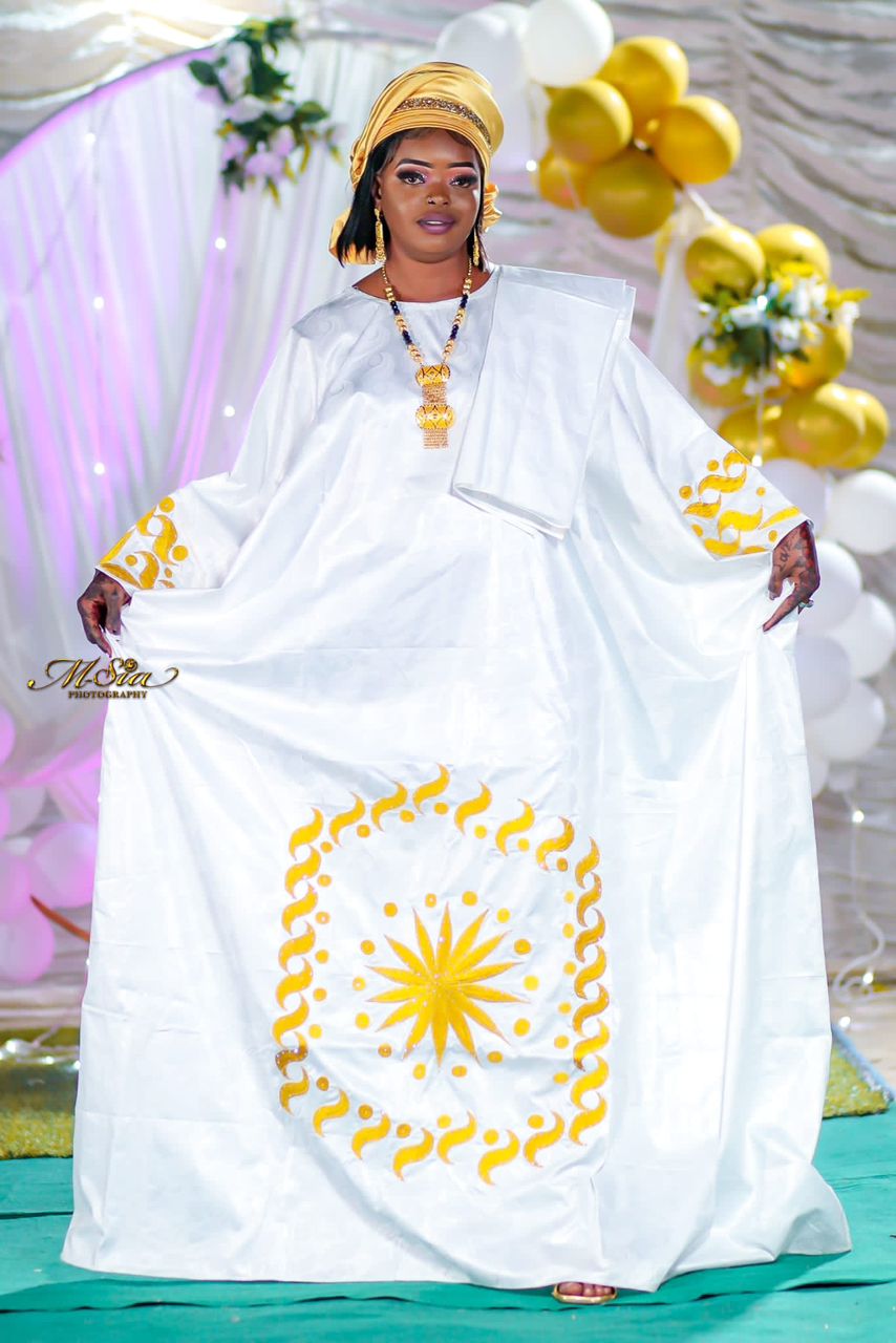 Grand boubou bazin