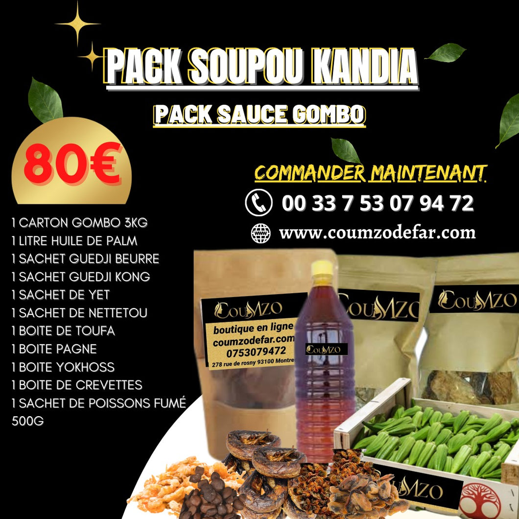 Pack soupou  kandia