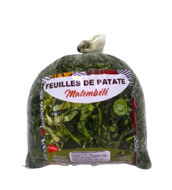 Feuilles de patate matembélé